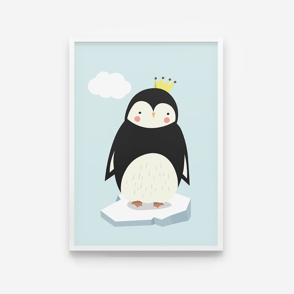 Kinderzimmer Bild Pinguin