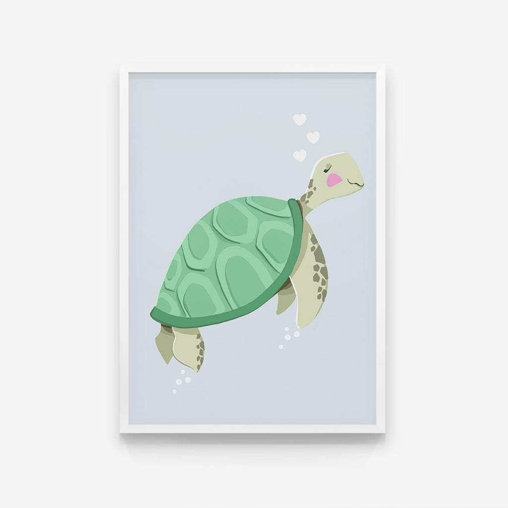 Kinderzimmer Bild Schildkröte